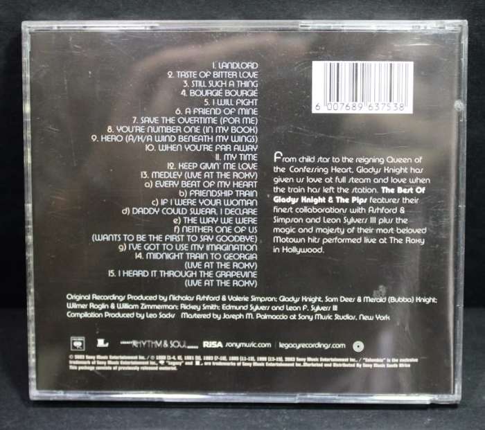 Gladys Knight and The Pips The Best Of CD
