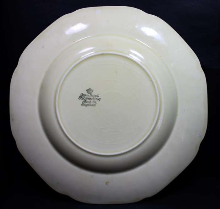 Vintage Crown Ducal Quail Pattern Decorative Wall Plate.