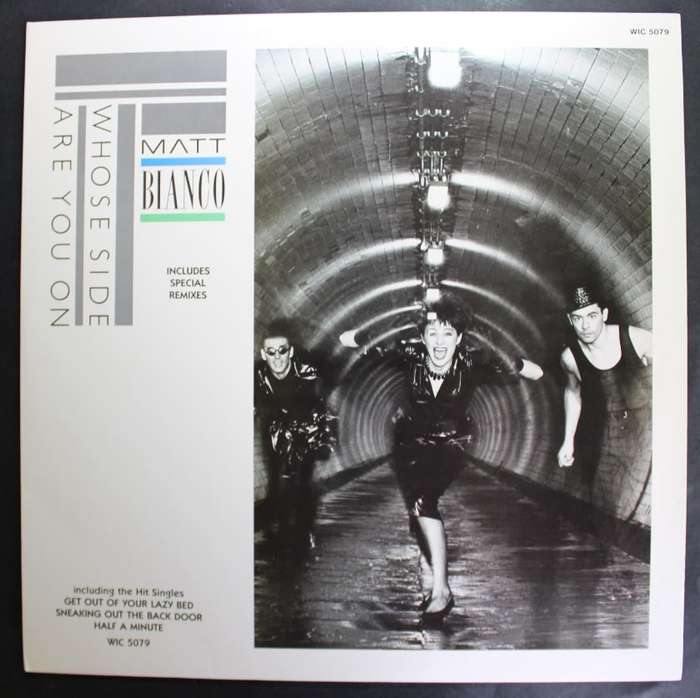 Matt Bianco Whose Side Are You On Vinyl LP
