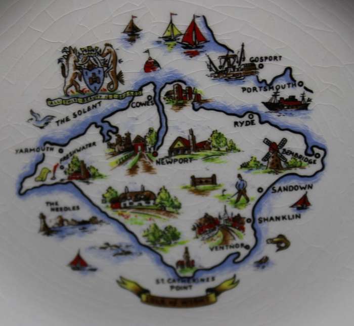 Isle of Wight Small Decorative Wall Plate