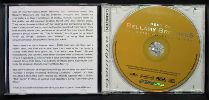 Bellamy Brothers Best Of CD