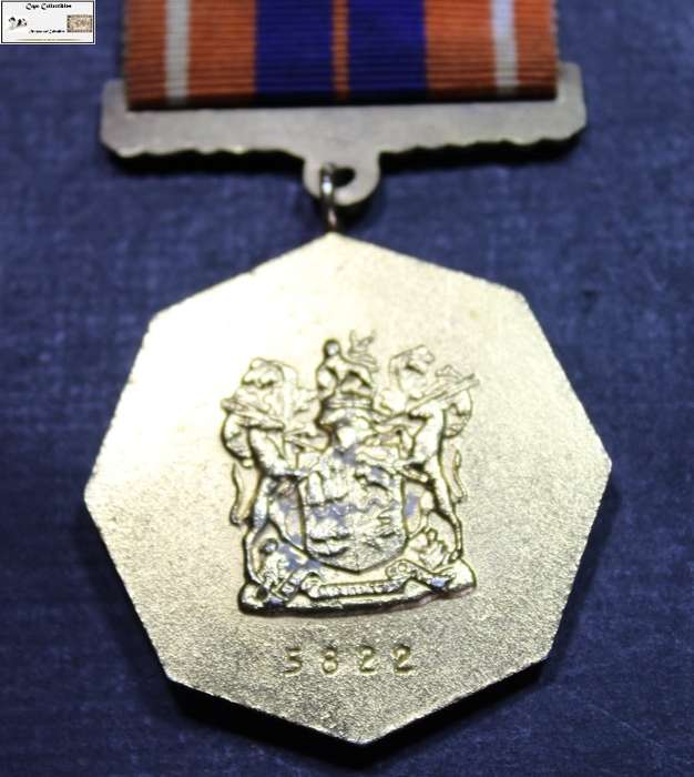 SADF Pro Patria Medal Number 5822