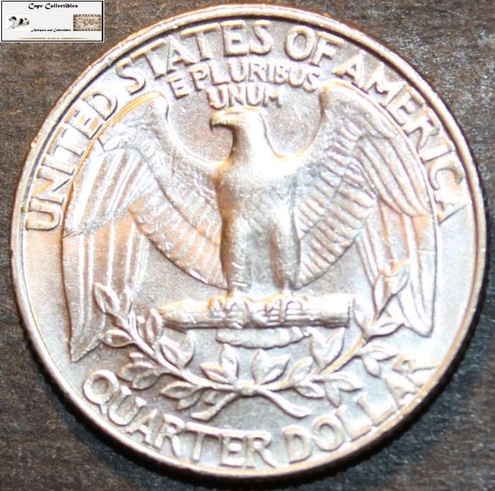 United States Of America 1989 1/4 Dollar Coin Circulated