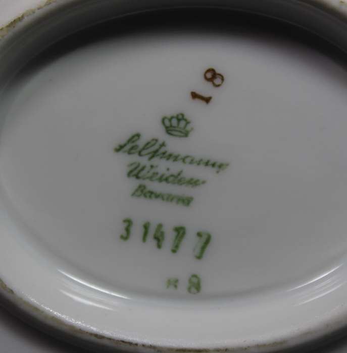 Seltmann Weiden Bavaria Gravy Boat with attached Under Plate