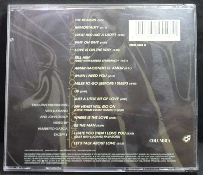 Celine Dion Let`s Talk About Love CD