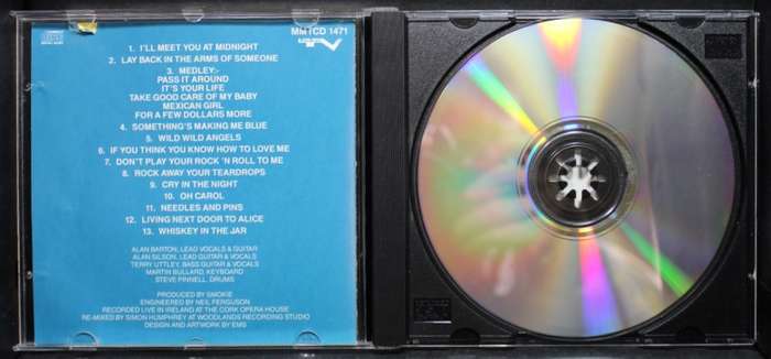 Smokie Greatest Hits Live CD.