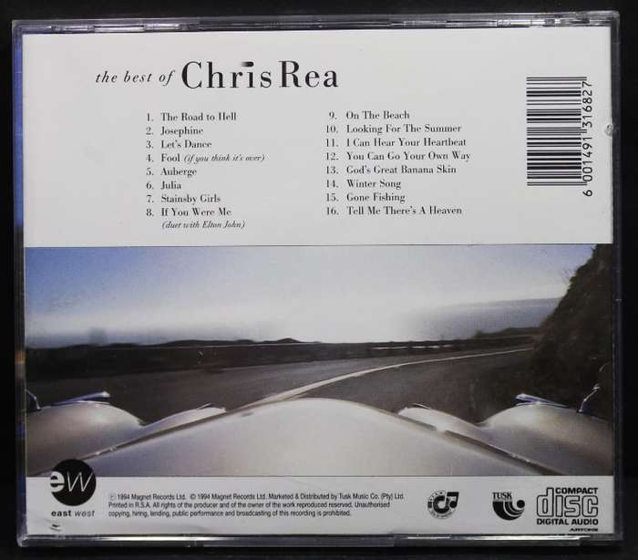 Chris Rea The Best Of CD.