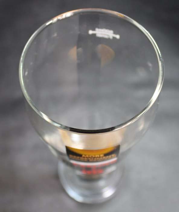 Set of Four Carling Black Label 500ml Beer Glasses.