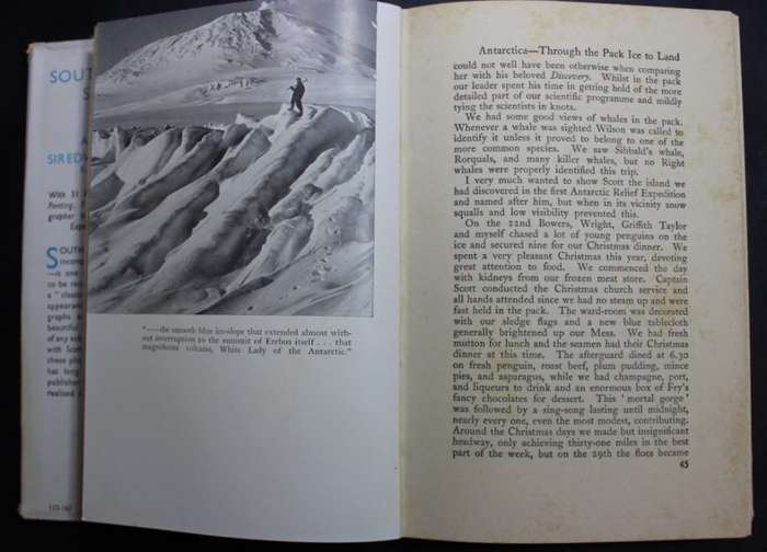 South With Scott by Admiral Edward R G R Evans Hardcover Book