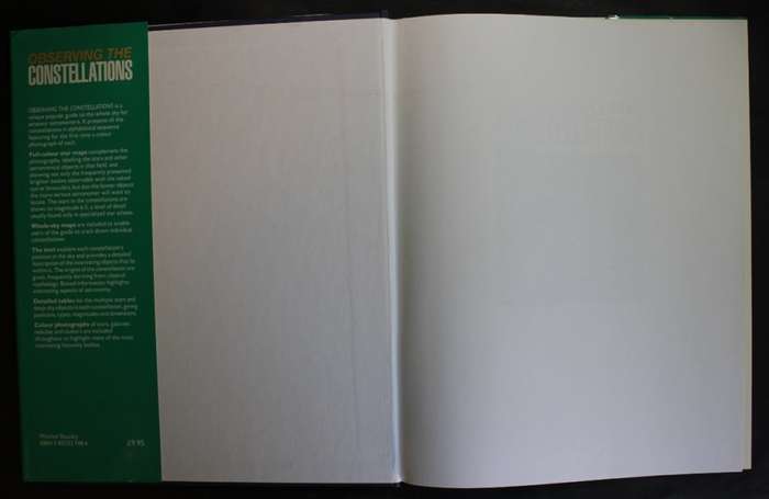 Observing The Constellations by John Sanford, The Mitchell Beazley Guide To The Stars Hardcover Book
