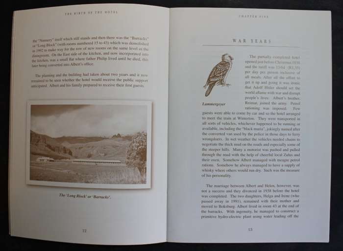 The Cathedral Peak Hotel Story by Brian Agar Booklet