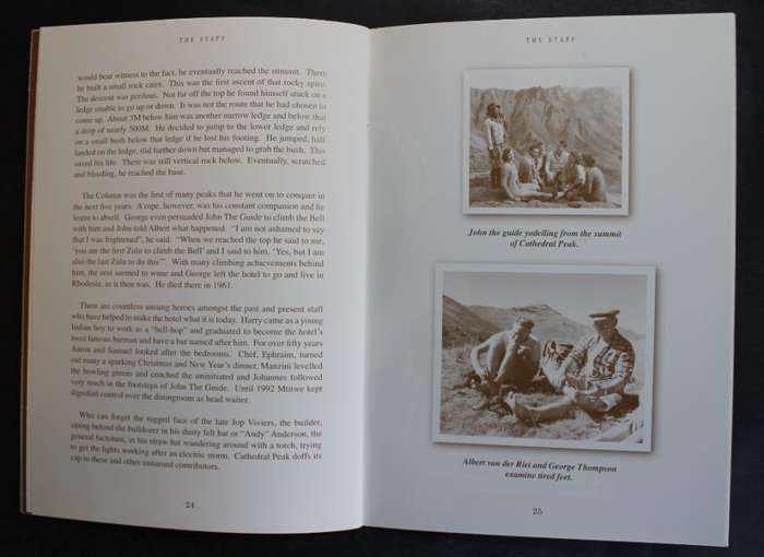 The Cathedral Peak Hotel Story by Brian Agar Booklet