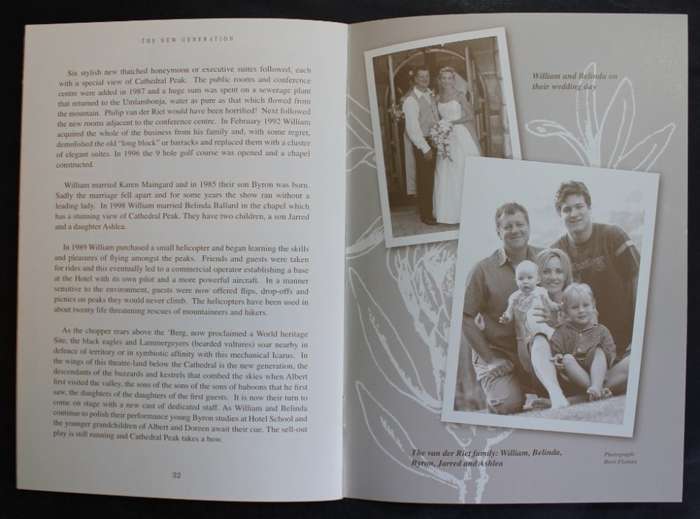 The Cathedral Peak Hotel Story by Brian Agar Booklet