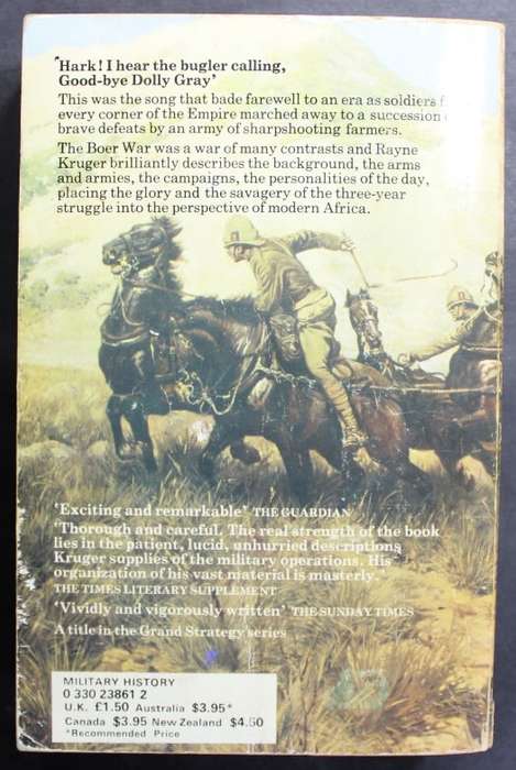 Good-bye Dolly Gray: The Story Of The Boer War by Rayne Kruger, Softcover Book