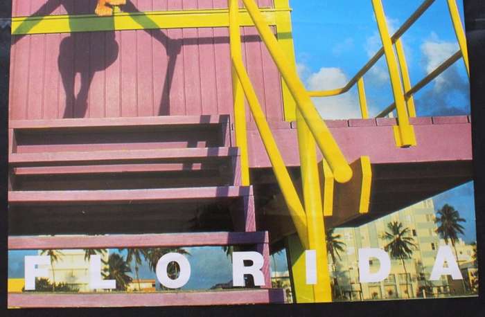 Delta Air Lines Florida Travel Poster