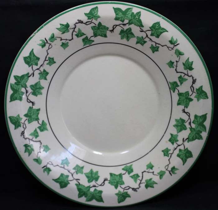 Vintage Burleigh Ware Sauce Jug and Saucer Tudor Style