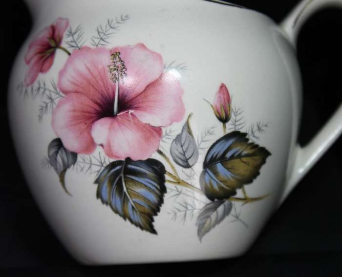 Vintage J&G Meakin Milk Jug Sol Pattern 391413