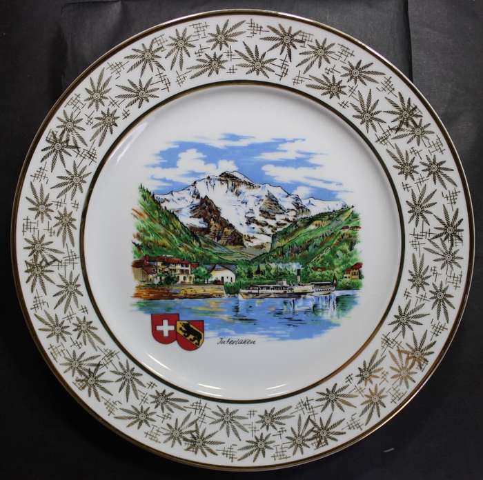 Interlaken Decorative Wall Plate by Tirscenreuth Bavaria