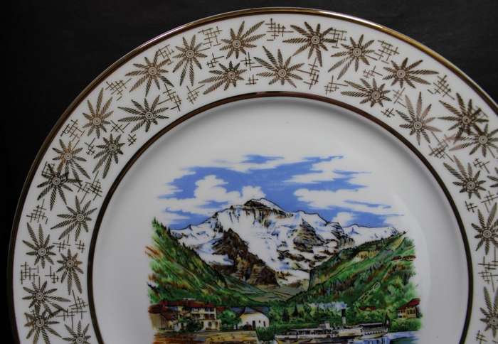 Interlaken Decorative Wall Plate by Tirscenreuth Bavaria