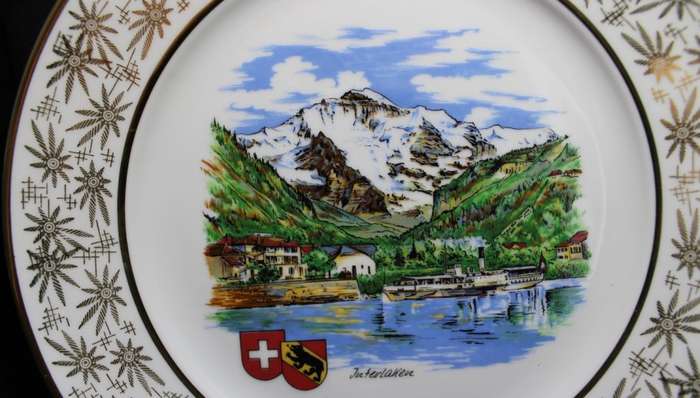 Interlaken Decorative Wall Plate by Tirscenreuth Bavaria