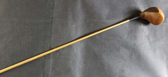 Vintage Cann & Taylor of Scotland Wooden Driver Golf Club @ 1930's, Refurbished