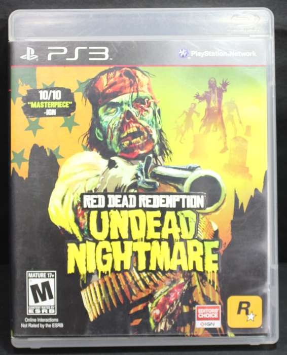PS3 Red Dead Redemption "Undead Nightmare" by Rockstar Games