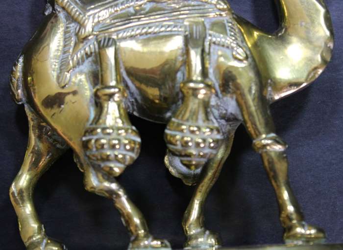 Solid Brass Camel Ornamental Figurine