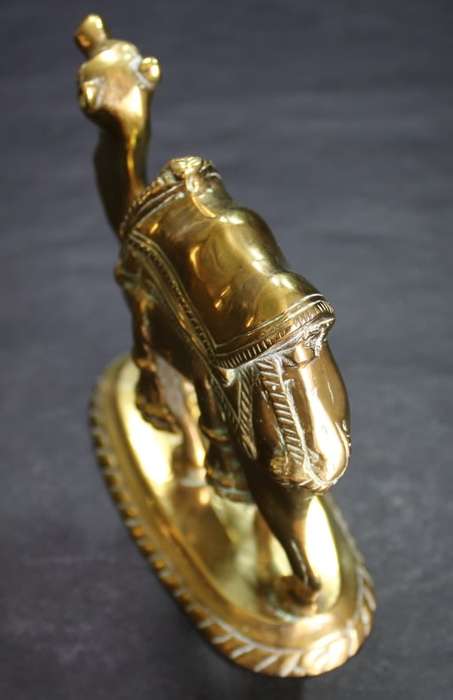 Solid Brass Camel Ornamental Figurine