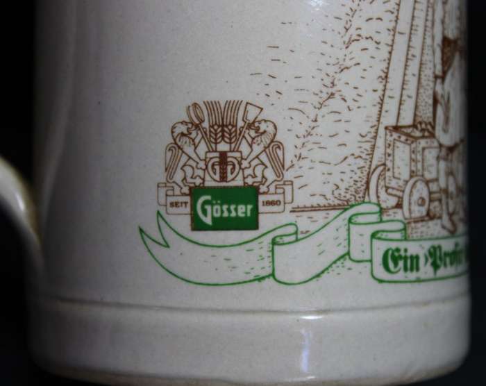 Goss Brewery Austria Gosser Seit 1860 Beer Mug