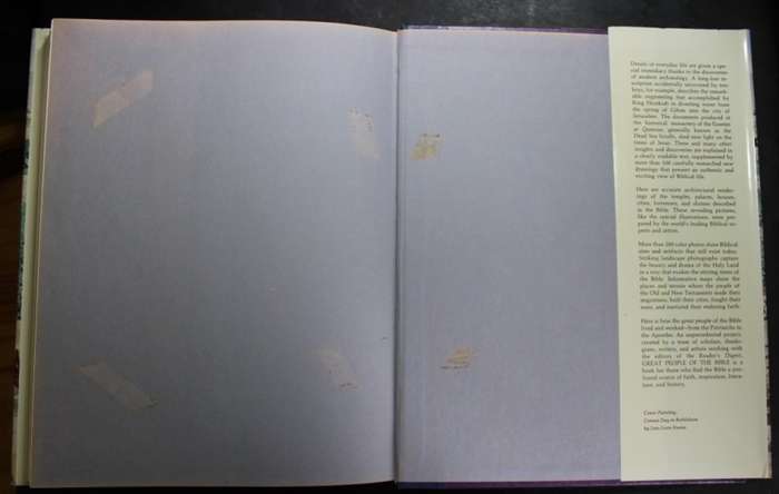 Great People of The Bible and How They Lived Hardcover Book by Readers Digest.