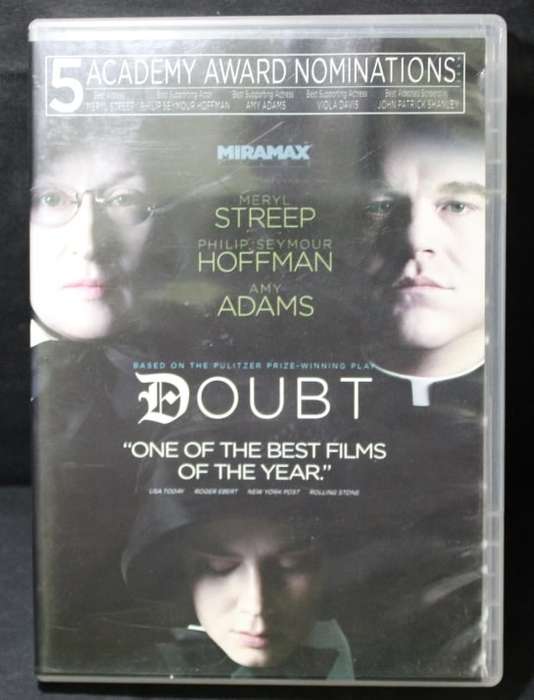 Doubt DVD with Meryl Streep.