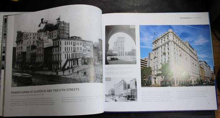 Washington DC Then and Now Hardcover Book by Alexander D Mitchell IV