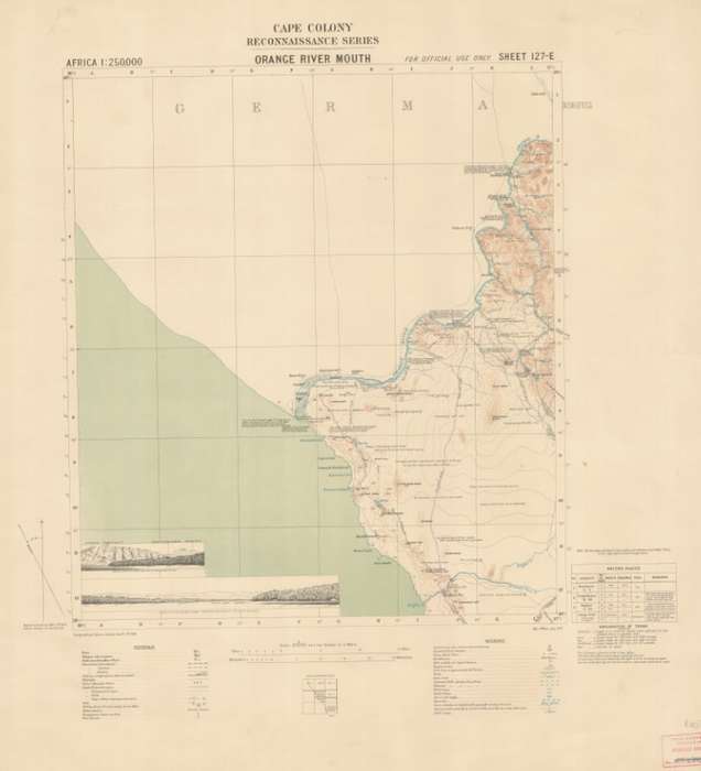 Cape Reconnaissance Maps @ 1907/1914 Set of 38 Digital Maps 16GB USB Flash Drive