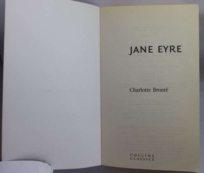 Jane Eyre by Charlotte Bronte Softcover Book