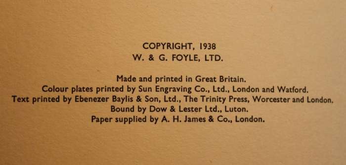 World Famous Paintings One Hundred Reproductions In Colour by J Greig Pirie 1st Edition 1938.