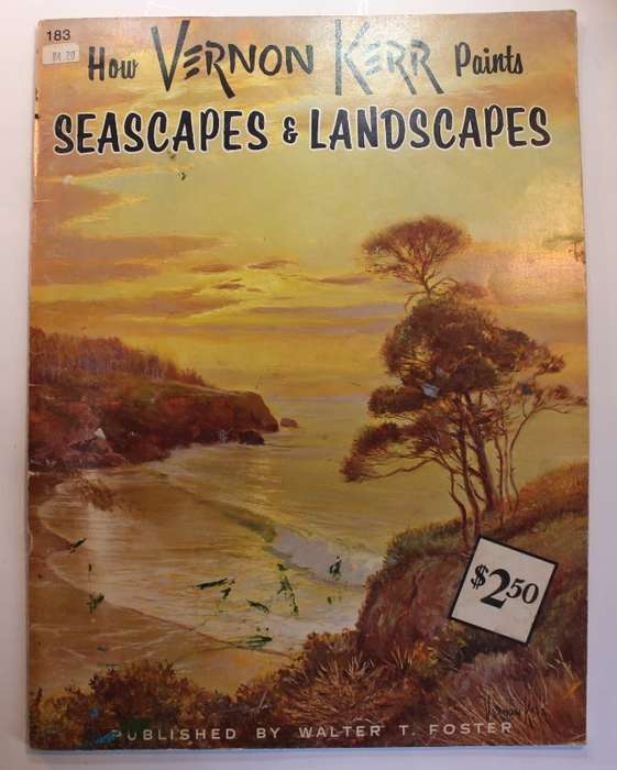 Set of 3 Seascapes, Boats and Landscape Painting Walter Foster Art Softcover Books