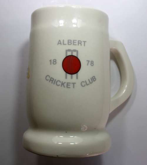 Albert Cricket Club and RFC King Williams Town Centenary Beer Mug 1878 to 1978
