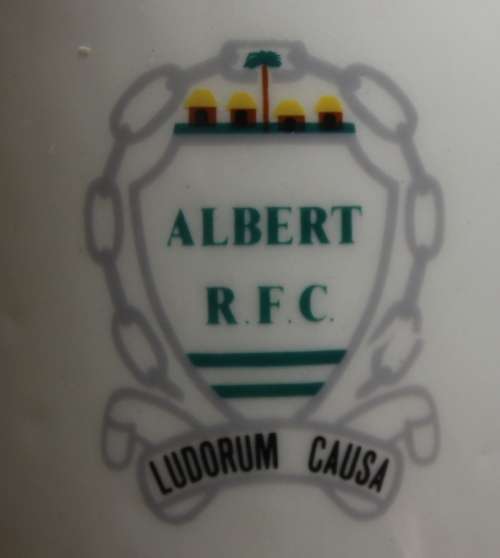 Albert Cricket Club and RFC King Williams Town Centenary Beer Mug 1878 to 1978