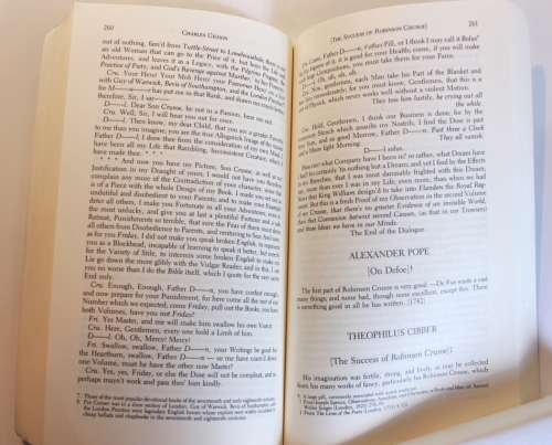 Robinson Crusoe by Daniel Defoe, A Norton Critical Edition Softcover Book