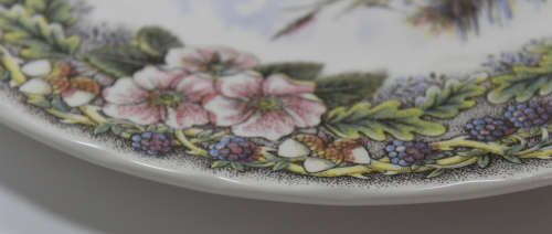 Vintage Decorative Wall Plate by Churchill - Wildlife Series `Anas Platyrhynchos` (Mallard Duck)