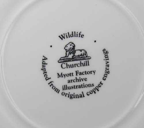 Vintage Decorative Wall Plate by Churchill - Wildlife Series `Anas Platyrhynchos` (Mallard Duck)