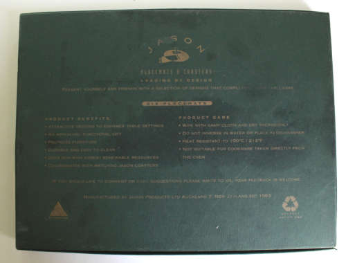 Jason Coasters of New Zealand Six x John James Audubon Design Place Mats