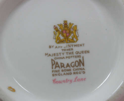 Paragon Country Lane Bone China Milk Jug