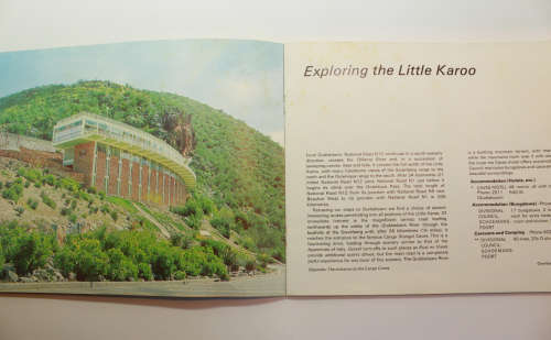 Mobil Treasury Of Travels #1 The Little Karoo by TV Bulpin Booklet.