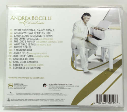 Andrea Bocelli My Christmas CD Digital Remaster 2015