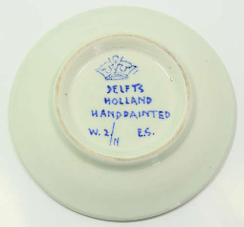 Delft Trio, 2 x Miniature Water Jugs and Miniature Plate