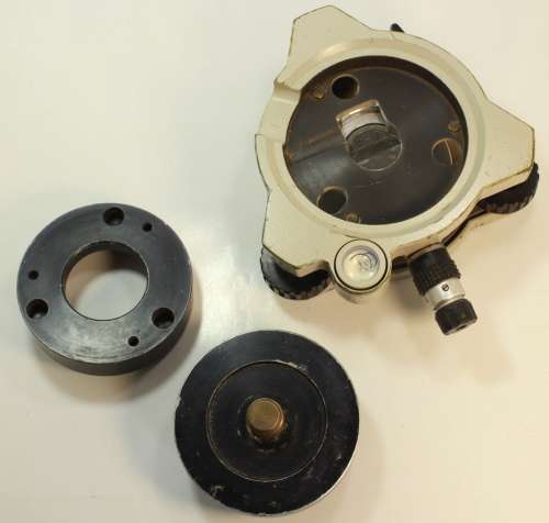 Nikon Three Jaw Tribrach with Optical Plummet with Tribrach Adapter and Removable Plug