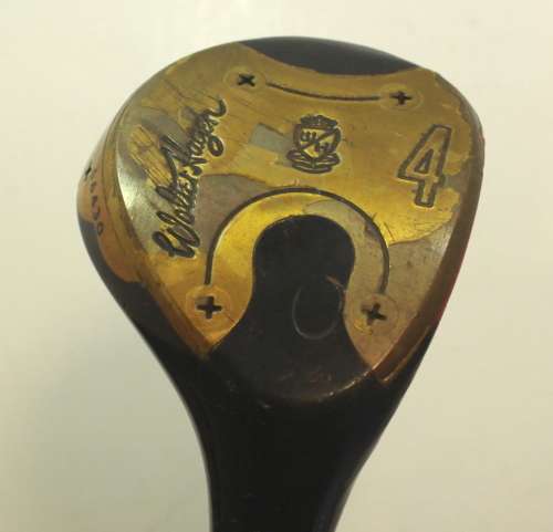 Vintage Set of Walter Hagen Golf Woods Strata Bloc, 1,3,4 and 5 Woods Model 66430