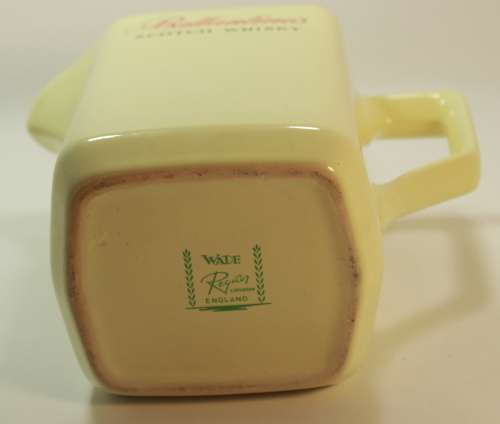 Ballantines Scotch Whisky Water Jug by Wade