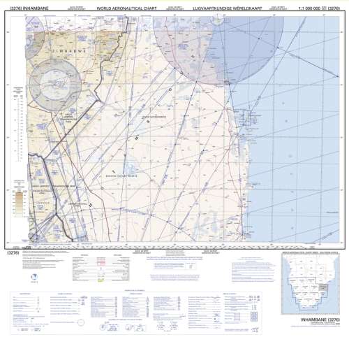 Digital Maps Southern Africa Aeronautical Charts ICAO Digital Download 1:500000 & 1: 1000000 Scale